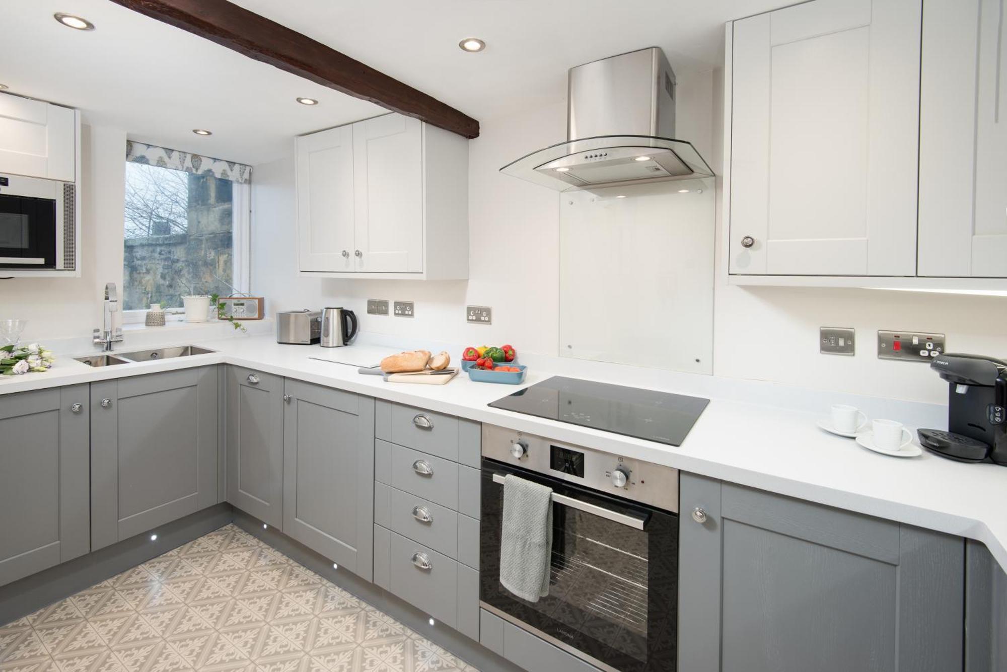 Castle Retreat - Luxury Apartment Opposite Alnwick Castle Exterior foto